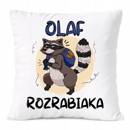 Poduszka Prezent Dla Olafa Syna Dziecka z Nadrukiem ze Zdjęciem