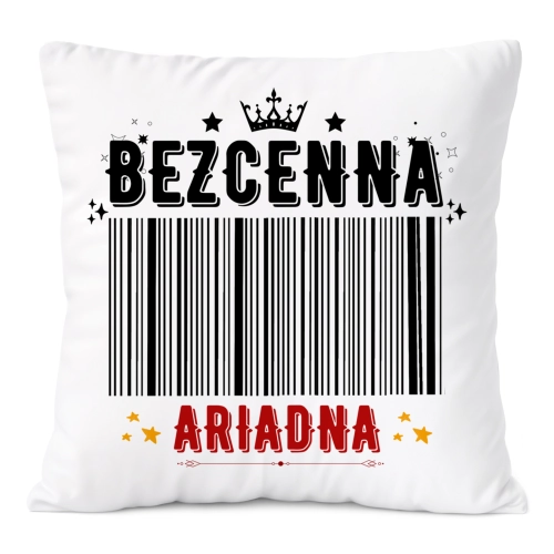 Poduszka Prezent Dla Adriadny Córki Dziecka z Nadrukiem ze Zdjęciem