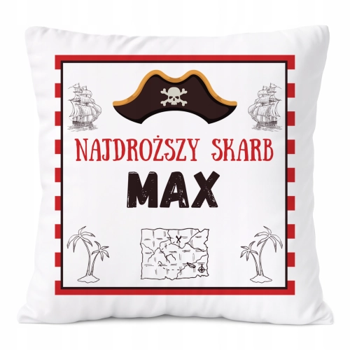 Poduszka Prezent Dla Maxa Syna Dziecka z Nadrukiem ze Zdjęciem