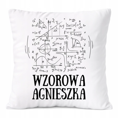 Poduszka Prezent Dla Agnieszki Córki Dziecka z Nadrukiem ze Zdjęciem