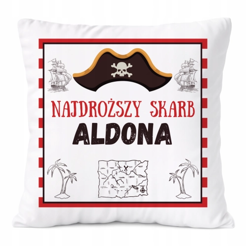 Poduszka Prezent Dla Aldony Córki Dziecka z Nadrukiem ze Zdjęciem