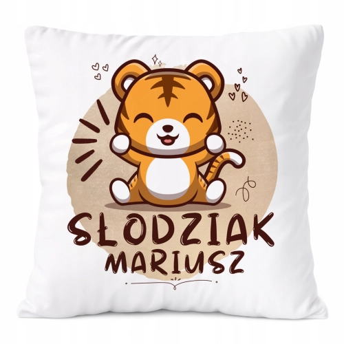 Poduszka Prezent Dla Mariusza Syna Dziecka z Nadrukiem ze Zdjęciem