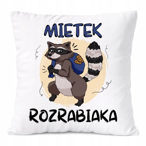 Poduszka Prezent Dla Mietka Syna Dziecka z Nadrukiem ze Zdjęciem
