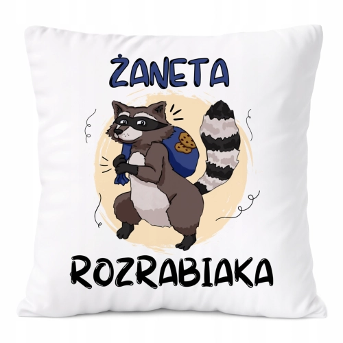 Poduszka Prezent Dla Żanety Córki Dziecka z Nadrukiem ze Zdjęciem