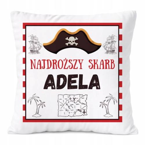Poduszka Prezent Dla Adeli Córki Dziecka z Nadrukiem ze Zdjęciem