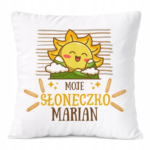 Poduszka Prezent Dla Mariana Syna Dziecka z Nadrukiem ze Zdjęciem