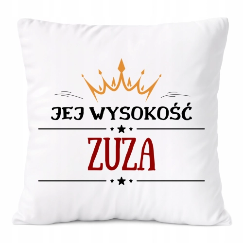 Poduszka Prezent Dla Zuzy Córki Dziecka z Nadrukiem ze Zdjęciem