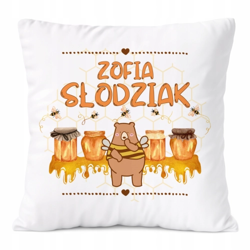 Poduszka Prezent Dla Zofi Córki Dziecka z Nadrukiem ze Zdjęciem
