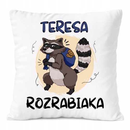 Poduszka Prezent Dla Teresy Córki Dziecka z Nadrukiem ze Zdjęciem