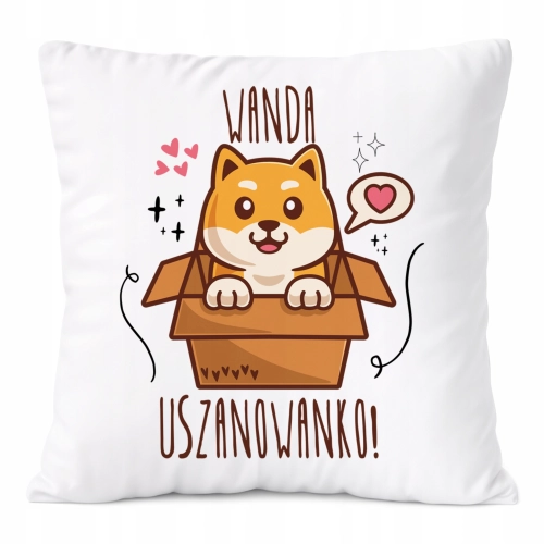Poduszka Prezent Dla Wandy Córki Dziecka z Nadrukiem ze Zdjęciem