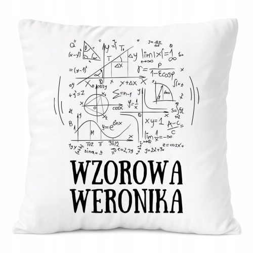 Poduszka Prezent Dla Weroniki Córki Dziecka z Nadrukiem ze Zdjęciem