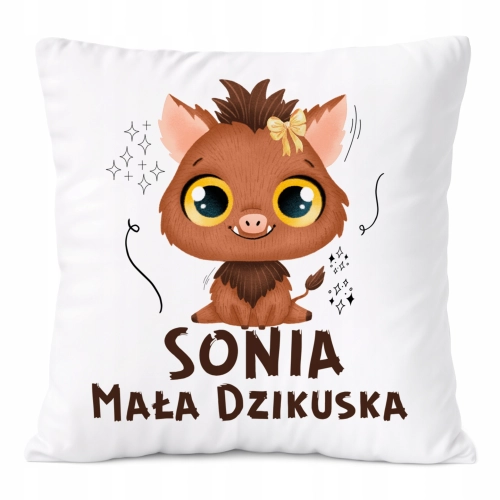 Poduszka Prezent Dla Soni Córki Dziecka z Nadrukiem ze Zdjęciem