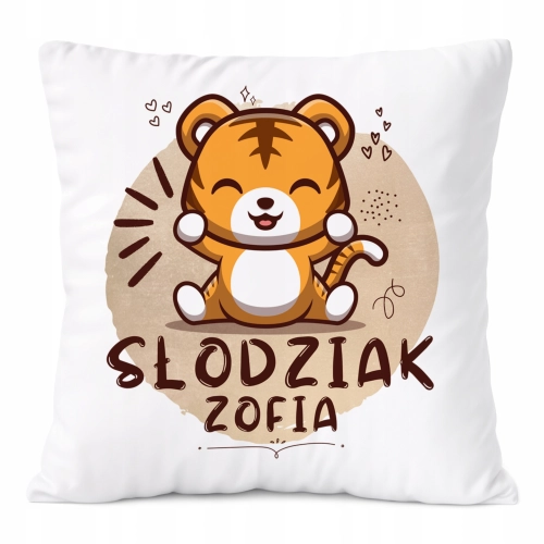 Poduszka Prezent Dla Zofi Córki Dziecka z Nadrukiem ze Zdjęciem