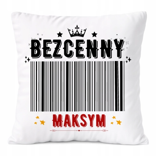 Poduszka Prezent Dla Maksyma Syna Dziecka z Nadrukiem ze Zdjęciem