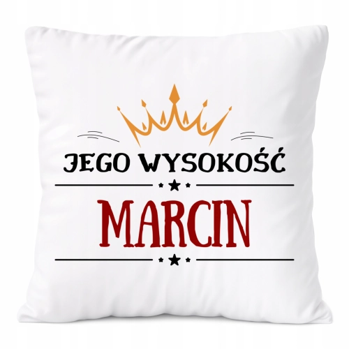 Poduszka Prezent Dla Marcina Syna Dziecka z Nadrukiem ze Zdjęciem