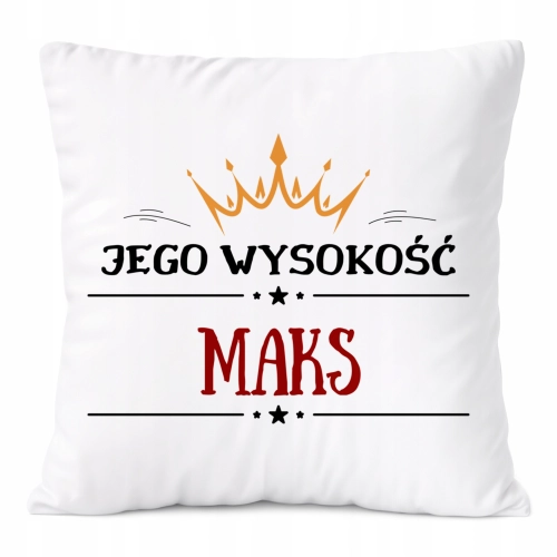 Poduszka Prezent Dla Maksa Syna Dziecka z Nadrukiem ze Zdjęciem