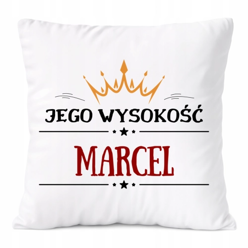 Poduszka Prezent Dla Marcela Syna Dziecka z Nadrukiem ze Zdjęciem