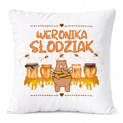 Poduszka Prezent Dla Weroniki Córki Dziecka z Nadrukiem ze Zdjęciem