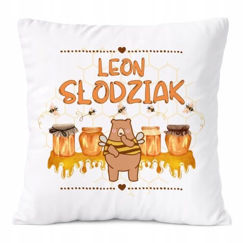 Poduszka Prezent Dla Leona Syna Dziecka z Nadrukiem ze Zdjęciem