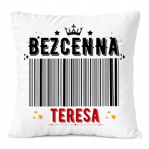 Poduszka Prezent Dla Teresy Córki Dziecka z Nadrukiem ze Zdjęciem