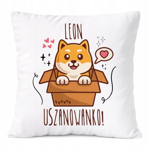 Poduszka Prezent Dla Leona Syna Dziecka z Nadrukiem ze Zdjęciem