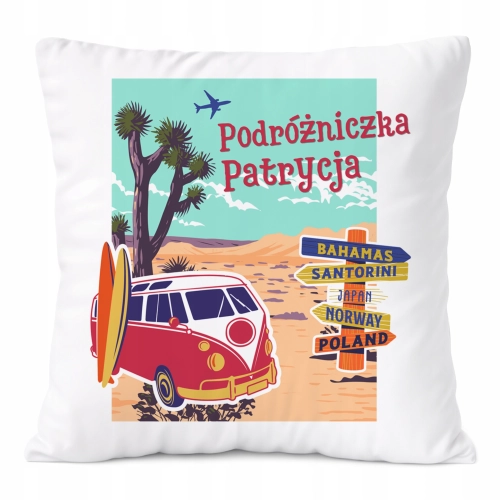 Poduszka Prezent Dla Patrycji Córki Dziecka z Nadrukiem ze Zdjęciem