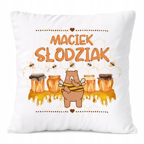 Poduszka Prezent Dla Maćka Syna Dziecka z Nadrukiem ze Zdjęciem