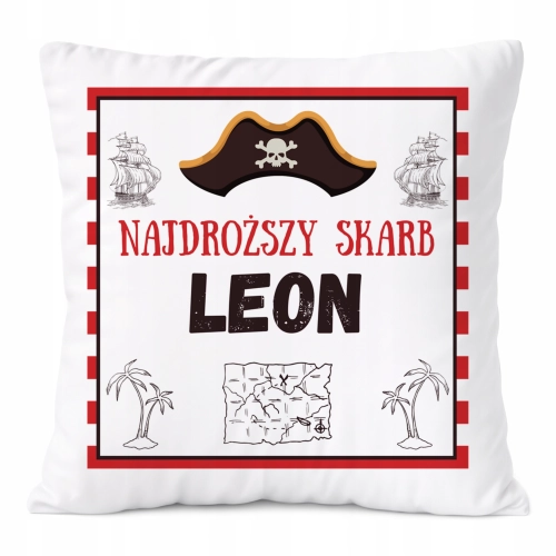Poduszka Prezent Dla Leona Syna Dziecka z Nadrukiem ze Zdjęciem