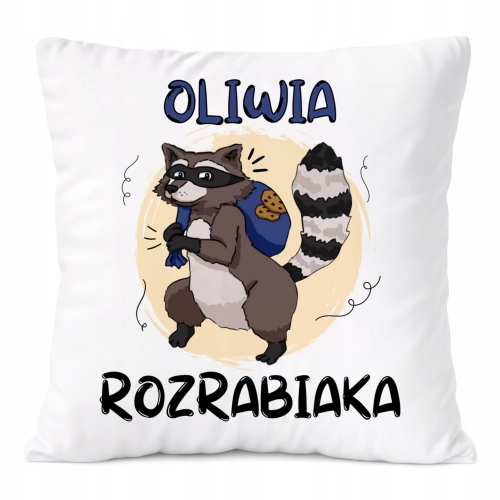 Poduszka Prezent Dla Oliwii Córki Dziecka z Nadrukiem ze Zdjęciem