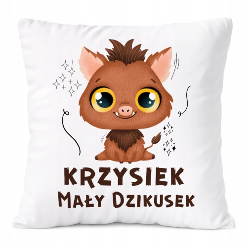 Poduszka Prezent Dla Krzyśka Syna Dziecka z Nadrukiem ze Zdjęciem