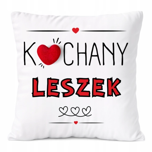 Poduszka Prezent Dla Leszka Syna Dziecka z Nadrukiem ze Zdjęciem