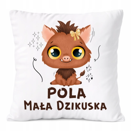 Poduszka Prezent Dla Poli Córki Dziecka z Nadrukiem ze Zdjęciem