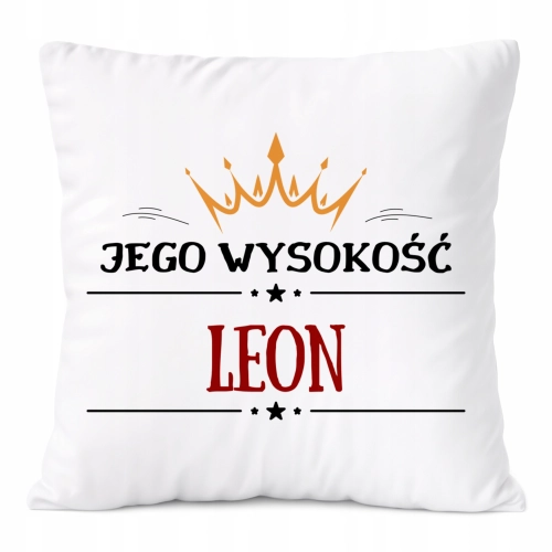 Poduszka Prezent Dla Leona Syna Dziecka z Nadrukiem ze Zdjęciem