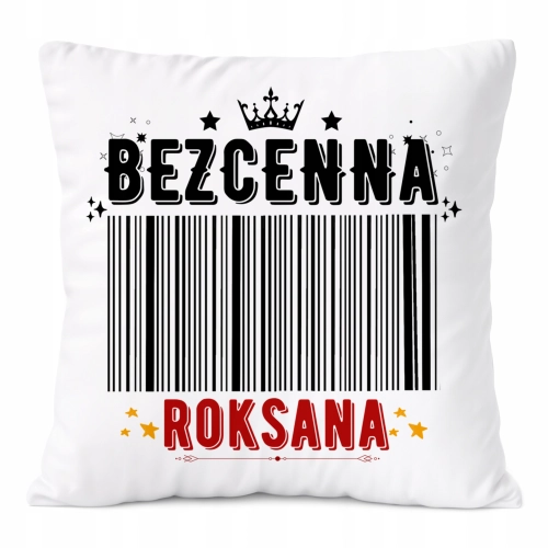 Poduszka Prezent Dla Roksany Córki Dziecka z Nadrukiem ze Zdjęciem