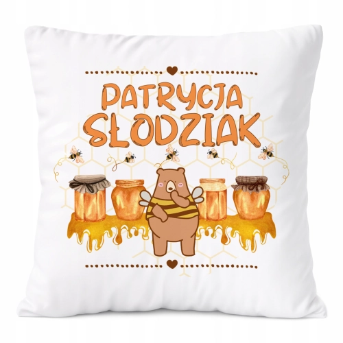 Poduszka Prezent Dla Patrycji Córki Dziecka z Nadrukiem ze Zdjęciem