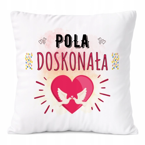 Poduszka Prezent Dla Poli Córki Dziecka z Nadrukiem ze Zdjęciem