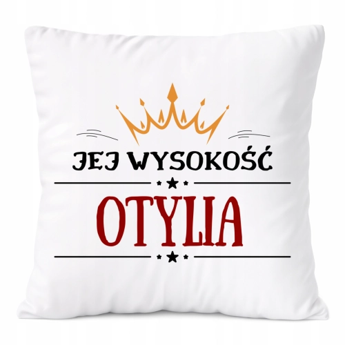Poduszka Prezent Dla Otyli Córki Dziecka z Nadrukiem ze Zdjęciem