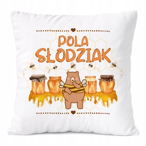 Poduszka Prezent Dla Poli Córki Dziecka z Nadrukiem ze Zdjęciem