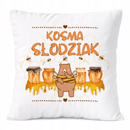 Poduszka Prezent Dla Kosma Syna Dziecka z Nadrukiem ze Zdjęciem