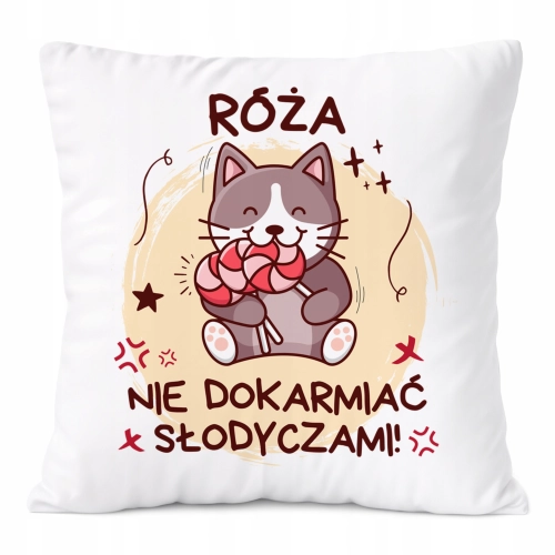 Poduszka Prezent Dla Róży Córki Dziecka z Nadrukiem ze Zdjęciem