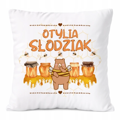 Poduszka Prezent Dla Otyli Córki Dziecka z Nadrukiem ze Zdjęciem