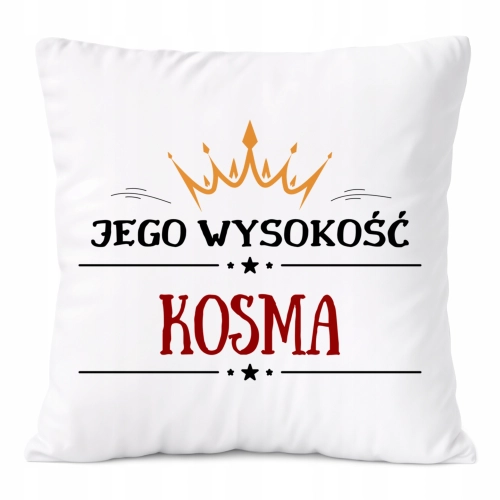 Poduszka Prezent Dla Kosma Syna Dziecka z Nadrukiem ze Zdjęciem