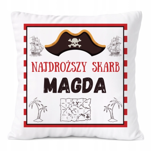 Poduszka Prezent Dla Magdy Córki Dziecka z Nadrukiem ze Zdjęciem