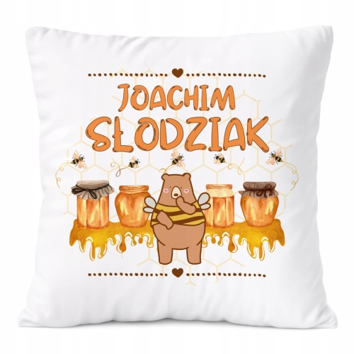 Poduszka Prezent Dla Joachima Syna Dziecka z Nadrukiem ze Zdjęciem