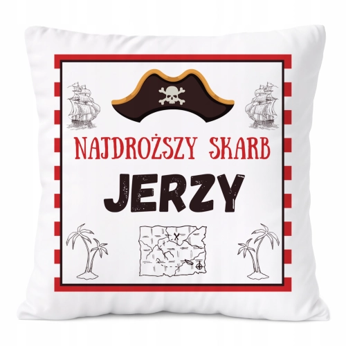 Poduszka Prezent Dla Jerzego Syna Dziecka z Nadrukiem ze Zdjęciem
