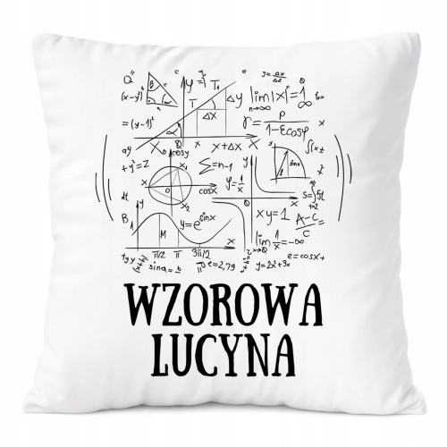 Poduszka Prezent Dla Lucyny Córki Dziecka z Nadrukiem ze Zdjęciem