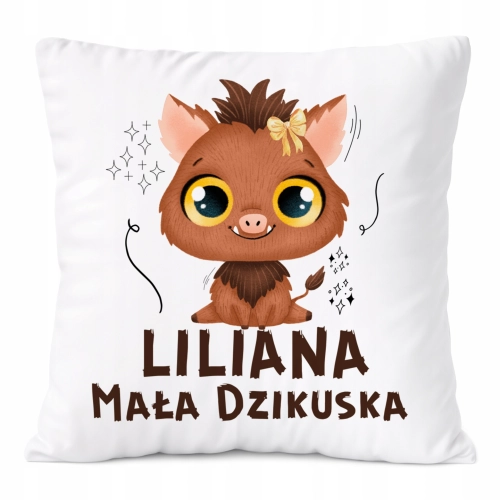 Poduszka Prezent Dla Liliany Córki Dziecka z Nadrukiem ze Zdjęciem