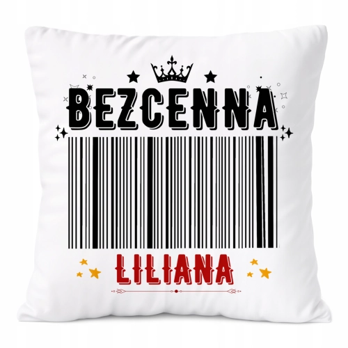 Poduszka Prezent Dla Liliany Córki Dziecka z Nadrukiem ze Zdjęciem