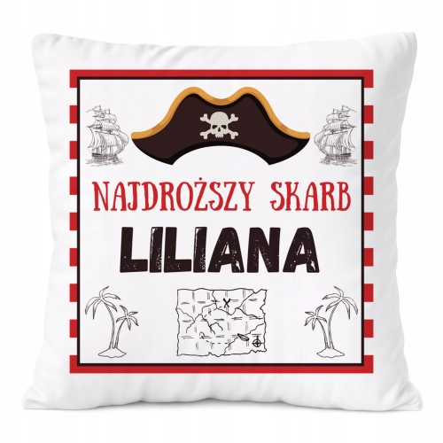Poduszka Prezent Dla Liliany Córki Dziecka z Nadrukiem ze Zdjęciem