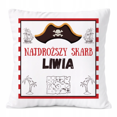 Poduszka Prezent Dla Liwii Córki Dziecka z Nadrukiem ze Zdjęciem